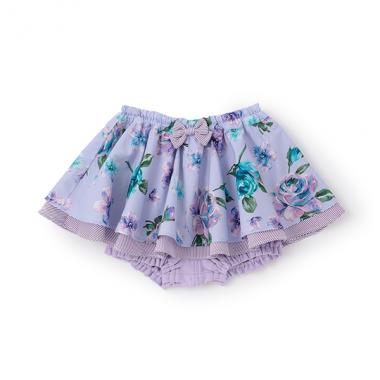 総柄スカートつきカバーパンツ