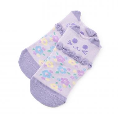 ネコ耳クルーソックス