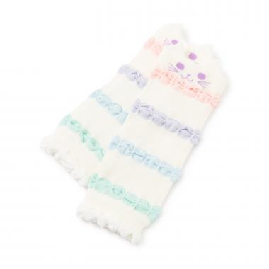 ネコ耳ベビーレッグウォーマー