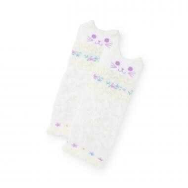 ネコ耳ベビーレッグウォーマー