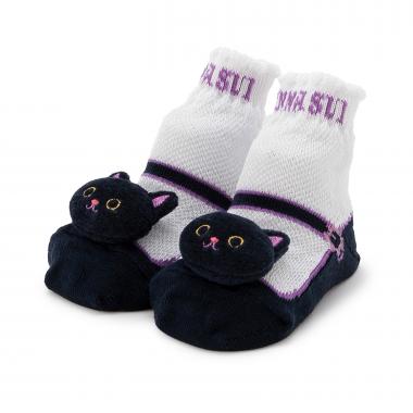 ネコマスコットクルーソックス