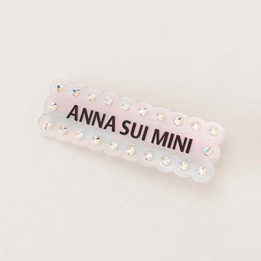 アクリルロゴヘアクリップ【日本製】