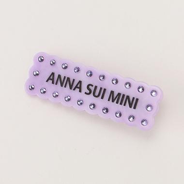 アクリルロゴヘアクリップ【日本製】