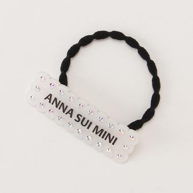 アクリルロゴヘアゴム【日本製】