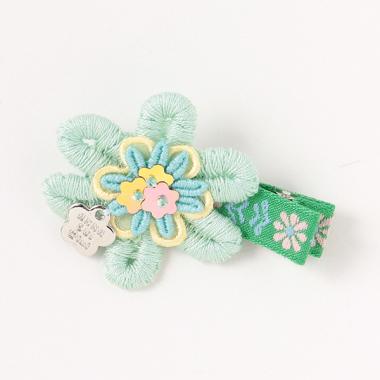 お花ヘアクリップ【日本製】