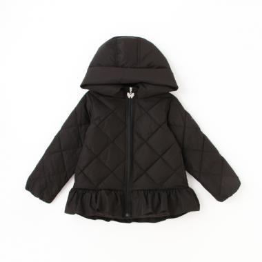 ミドル丈ペプラムダウン