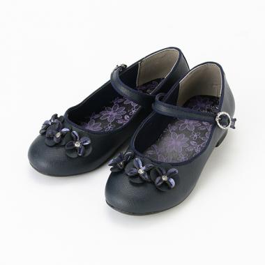 【セレモニー】お花モチーフパンプス