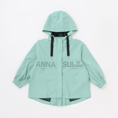 ロゴレーザーカットブルゾン