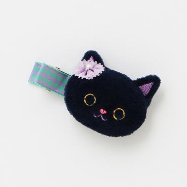 ネコヘアクリップ【日本製】