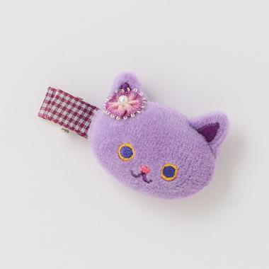 ネコヘアクリップ【日本製】