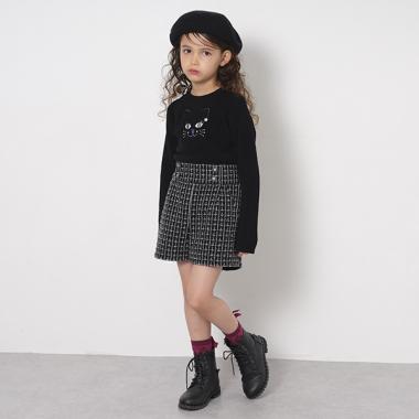 ツイードショートパンツ