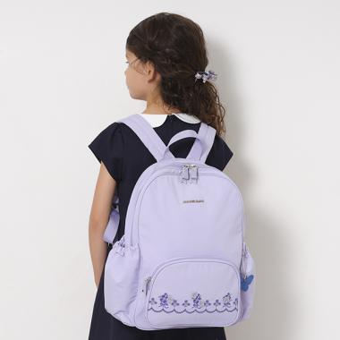 お花ブーケ刺しゅうリュック