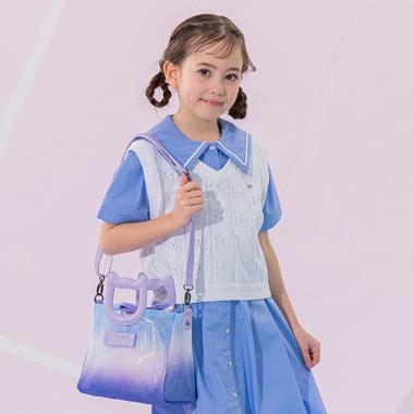 ネコ巾着つきメッシュバッグ