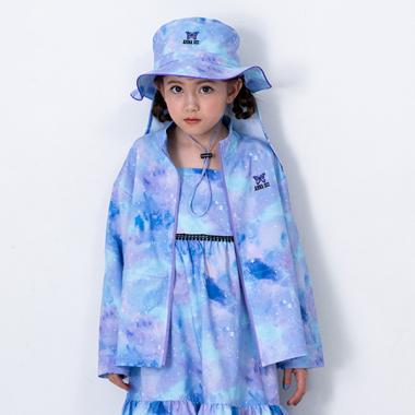 【水陸両用】タイダイ柄 ブルゾン