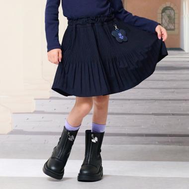 ミラーチャームつきプリーツスカパン