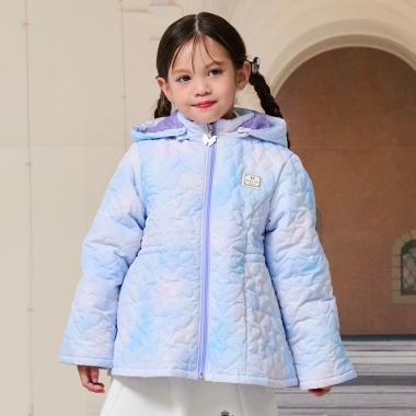 中綿チョウキルティングブルゾン