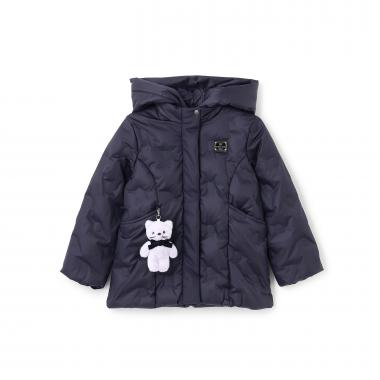 チャームつき中綿ネコブルゾン