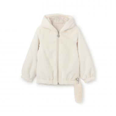 ネコエコファーリバーシブルアウター