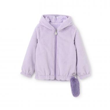 ネコエコファーリバーシブルアウター