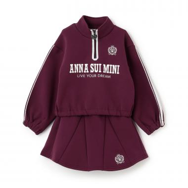 ハーフジップトレーナーセットアップ