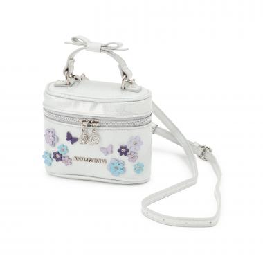 花モチーフバニティショルダーバッグ