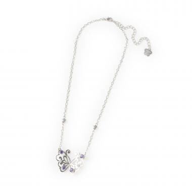 蝶ネックレス