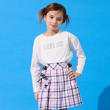 【親子リンク】蝶ロゴ長袖Tシャツ