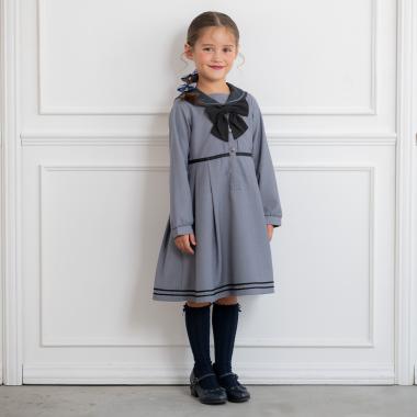 【ceremony】きちんと見えセーラーワンピース