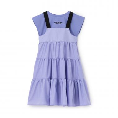 【人気商品再入荷】【直営店で取り扱い無し】短丈Tシャツ+ジャンスカ