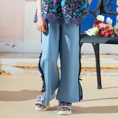 スタイルアップ☆爽感ワイドパンツ