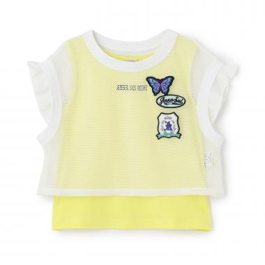 ワッペンメッシュT＋タンクトップ