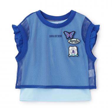 ワッペンメッシュT＋タンクトップ