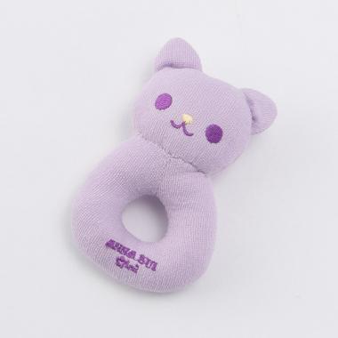 ネコモチーフリングラトル