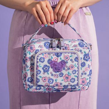 〈内側抗菌防臭〉ショルダーつきおむつポーチ