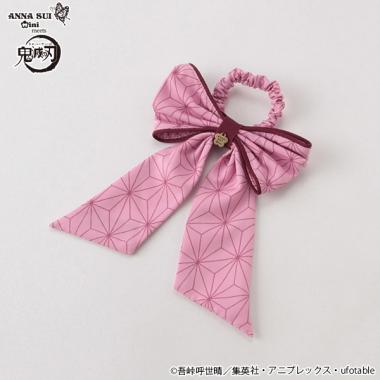【鬼滅の刃】 着物柄リボンシュシュ