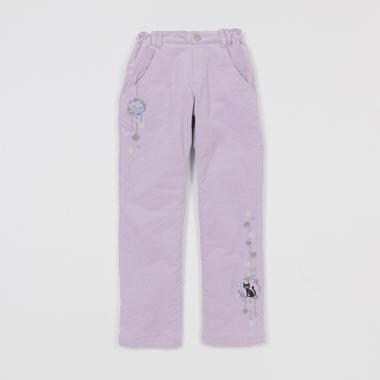 あったかドリーミー刺しゅうロングパンツ