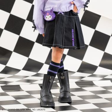 【KUROMI】ポーチつきスカパン