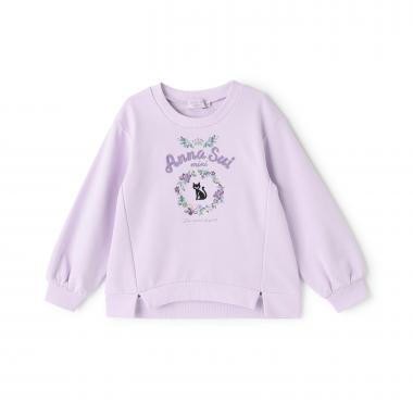 【人気商品再入荷】【直営店で取り扱い無し】ネコ刺しゅう長袖トレーナー