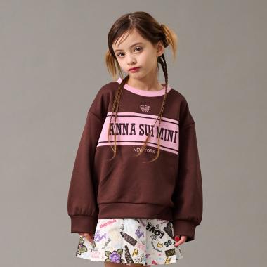 バイカラーロゴトレーナー