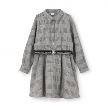 グレンチェックシャツセットアップ