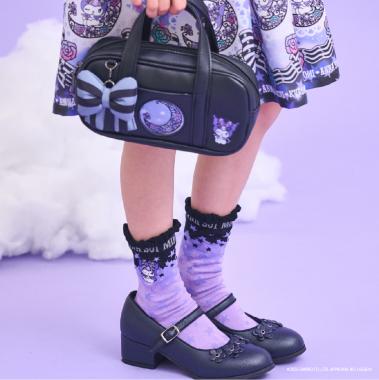 【KUROMI】星空クルーソックス