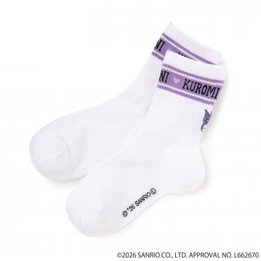 【KUROMI】クルーソックス