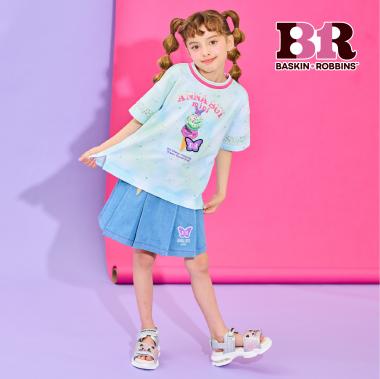 【サーティワン アイスクリーム】総柄Tシャツ【接触冷感・UVカット】