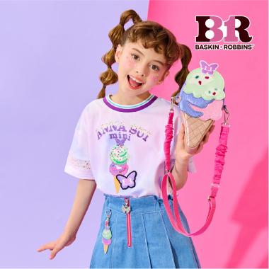 【サーティワン アイスクリーム】総柄Tシャツ【接触冷感・UVカット】