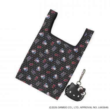 【HELLO KITTY】ポーチ付きエコバッグ