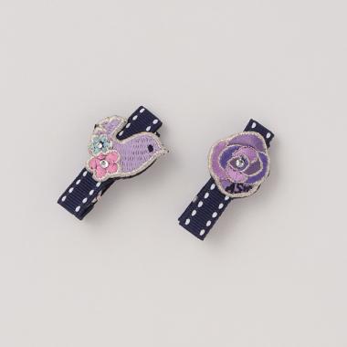 【リピート】【直営店で取り扱い無し】チビヘアクリップ2個セット【日本製】