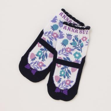 【リピート】【直営店で取り扱い無し】Bird Garden　クルーソックス【日本製】