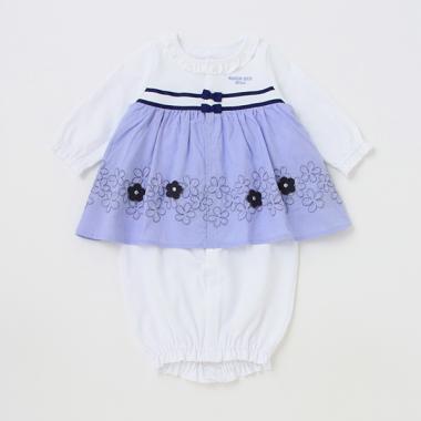 【リピート】【直営店で取り扱い無し】花刺しゅう2WAYオール