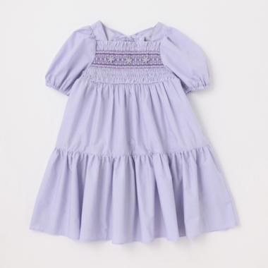 【人気商品再入荷】【直営店で取り扱い無し】スモッキングティアードワンピース