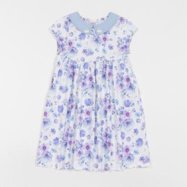 【人気商品再入荷】【直営店で取り扱い無し】スワン花総柄カットワンピース